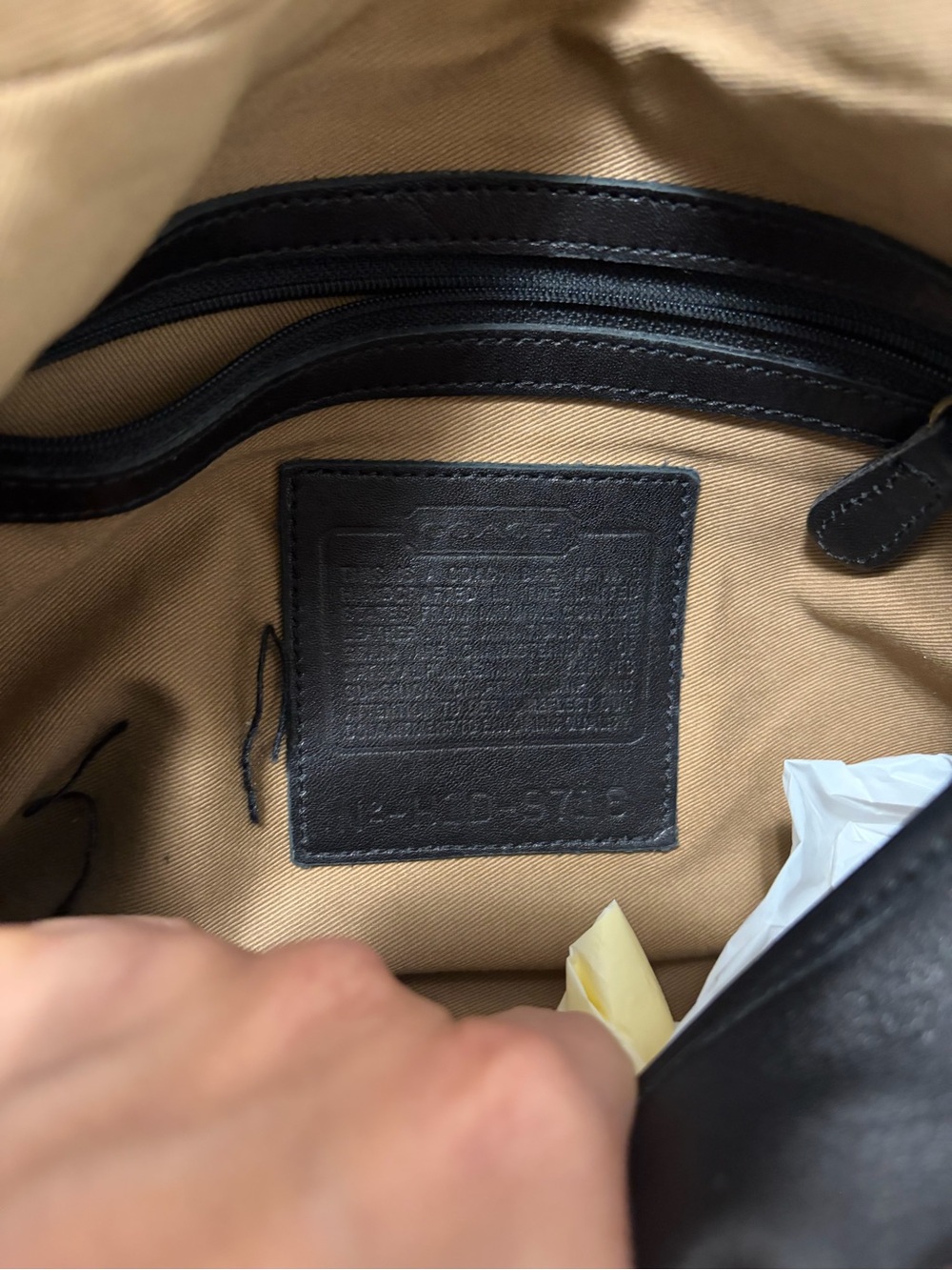 Vintage Coach stewardess bag LIKE NEW - Picture 9 of 9